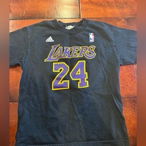 Adidas 24 Lakers Tshirt. youth size medium